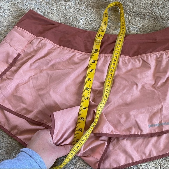 Patagonia Strider 3.5" Brief Line Active Shorts Running Athletic Outdoor Pink:XL - Picture 4 of 11